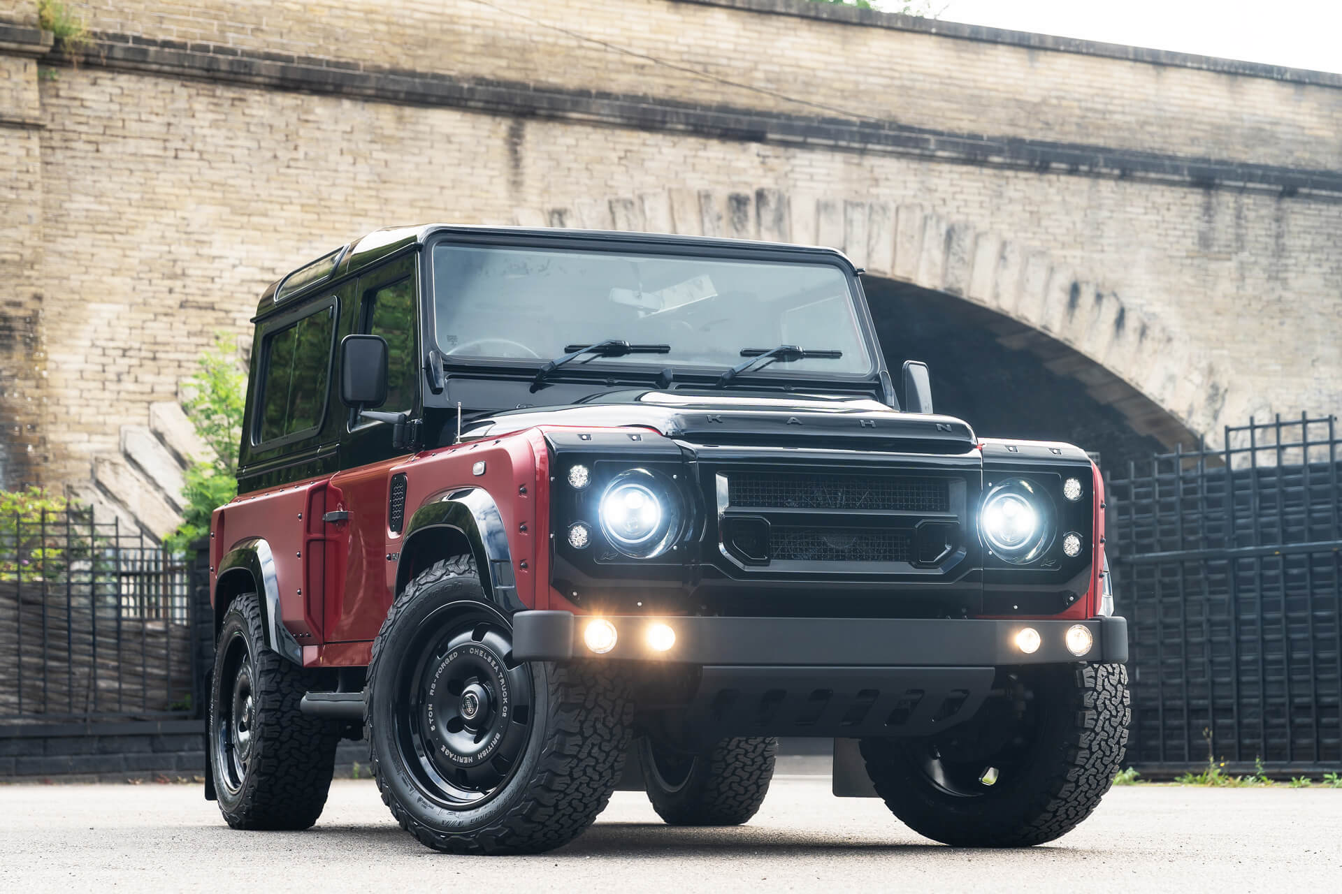 Land Rover Defender 90 (1991-2016) 25mm Suspension Lowering Kit - Image 15