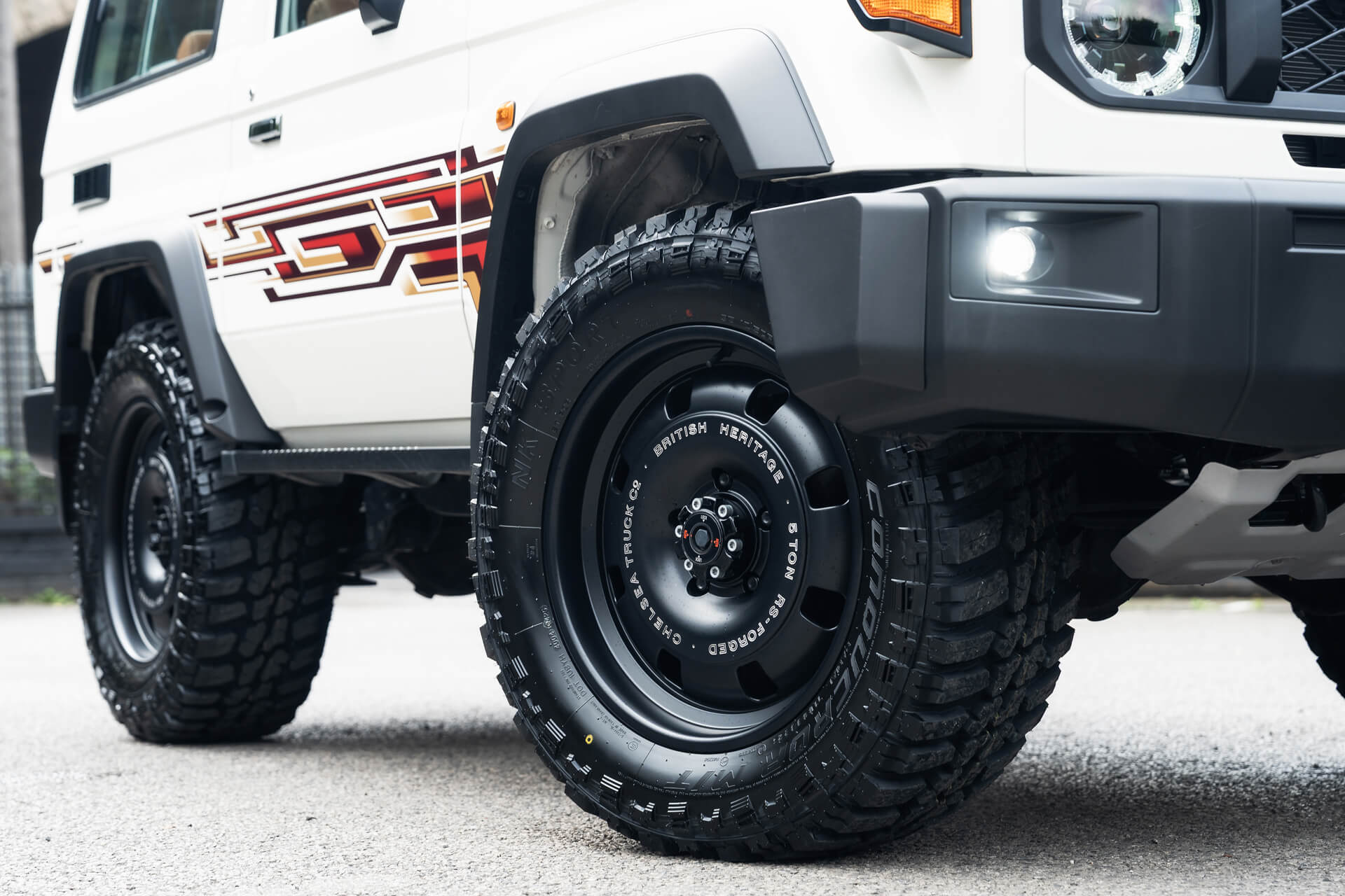 Toyota Land Cruiser 70 (2023 Onwards) RS-Forged Alloy Wheels - British Heritage - Image 40