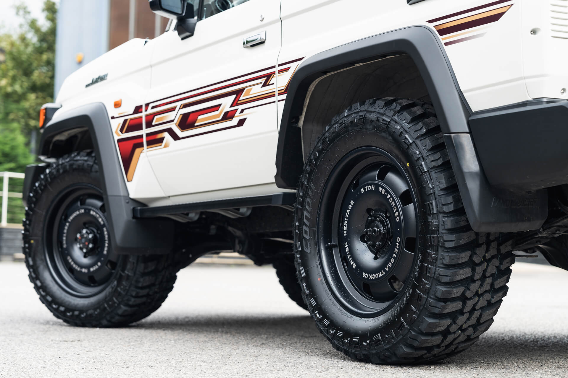 Toyota Land Cruiser 70 (2023 Onwards) RS-Forged Alloy Wheels - British Heritage - Image 42