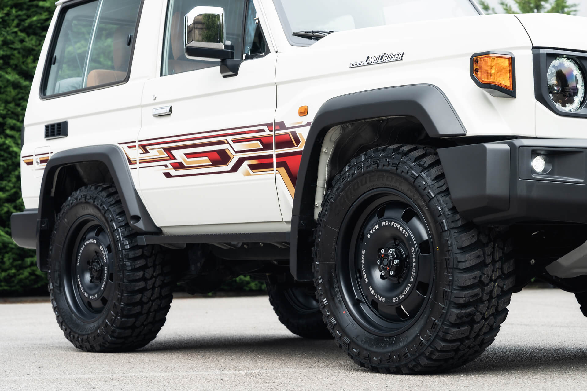 Toyota Land Cruiser 70 (2023 Onwards) RS-Forged Alloy Wheels - British Heritage - Image 45